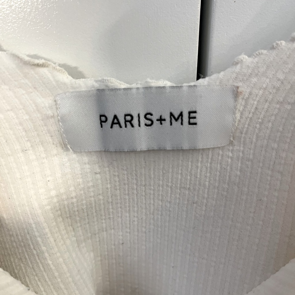 Paris + Me Ribbed Tank Top - Picture 3 of 3